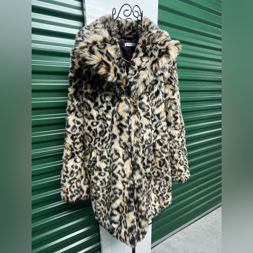 DEX Leopard print jacket Medium Scout & Molly